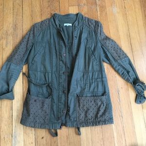 Army green Jun & ivy jacket small